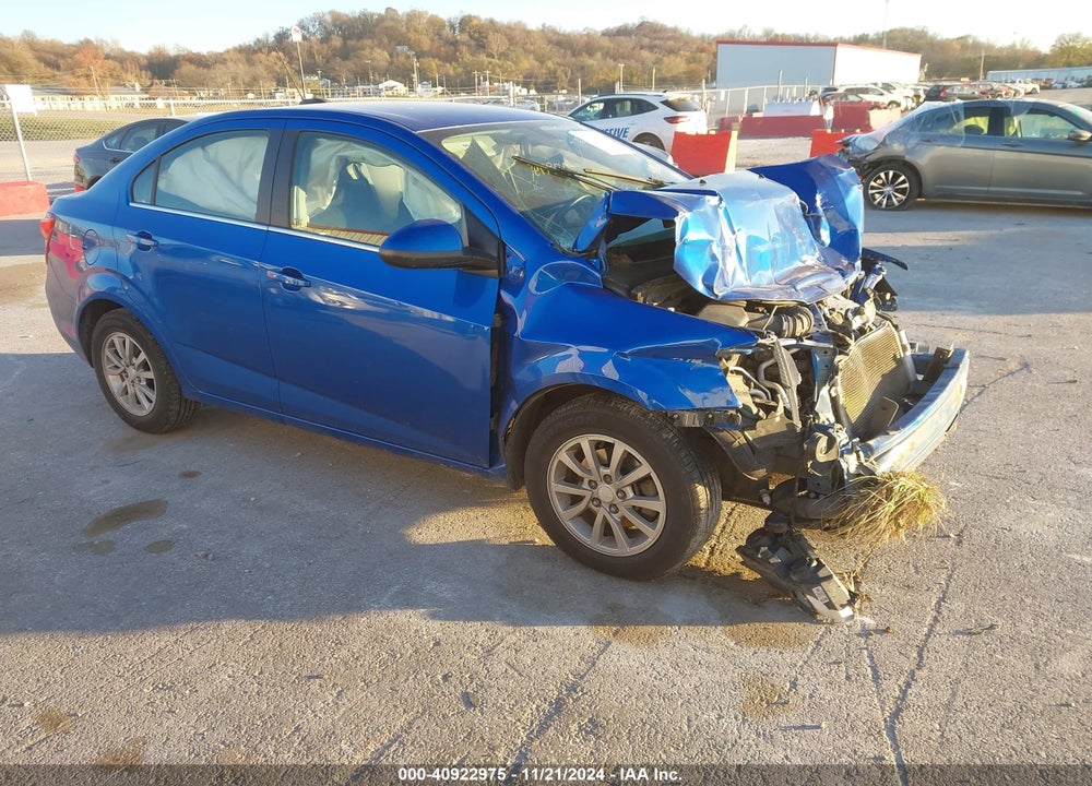 2019 CHEVROLET SONIC LT AUTO VIN: 1G1JD5SB8K4131752