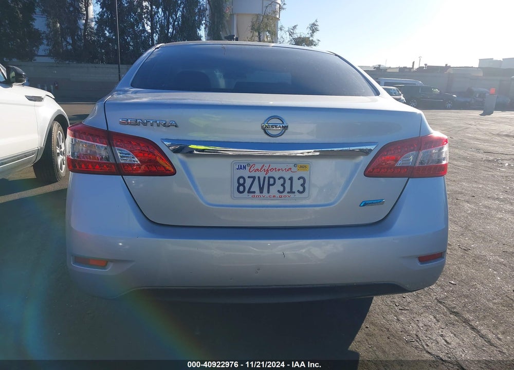 2014 NISSAN SENTRA S VIN: 3N1AB7AP0EL622503