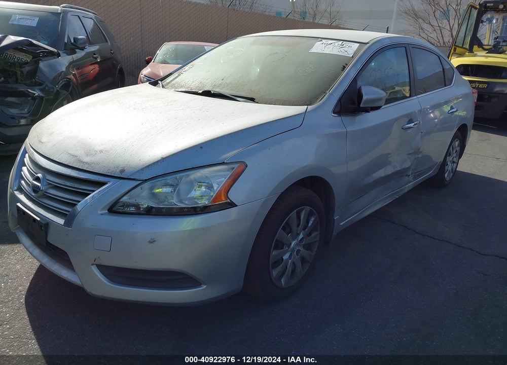 2014 NISSAN SENTRA S VIN: 3N1AB7AP0EL622503