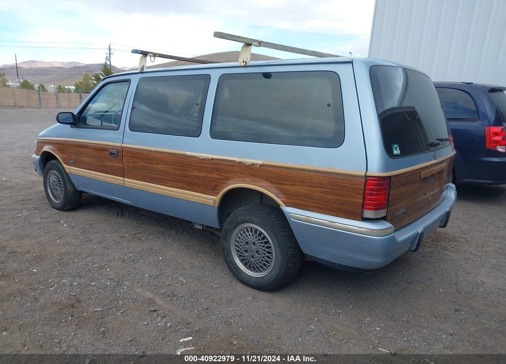 1991 PLYMOUTH GRAND VOYAGER LE VIN: 1P4GP54R1MX514772