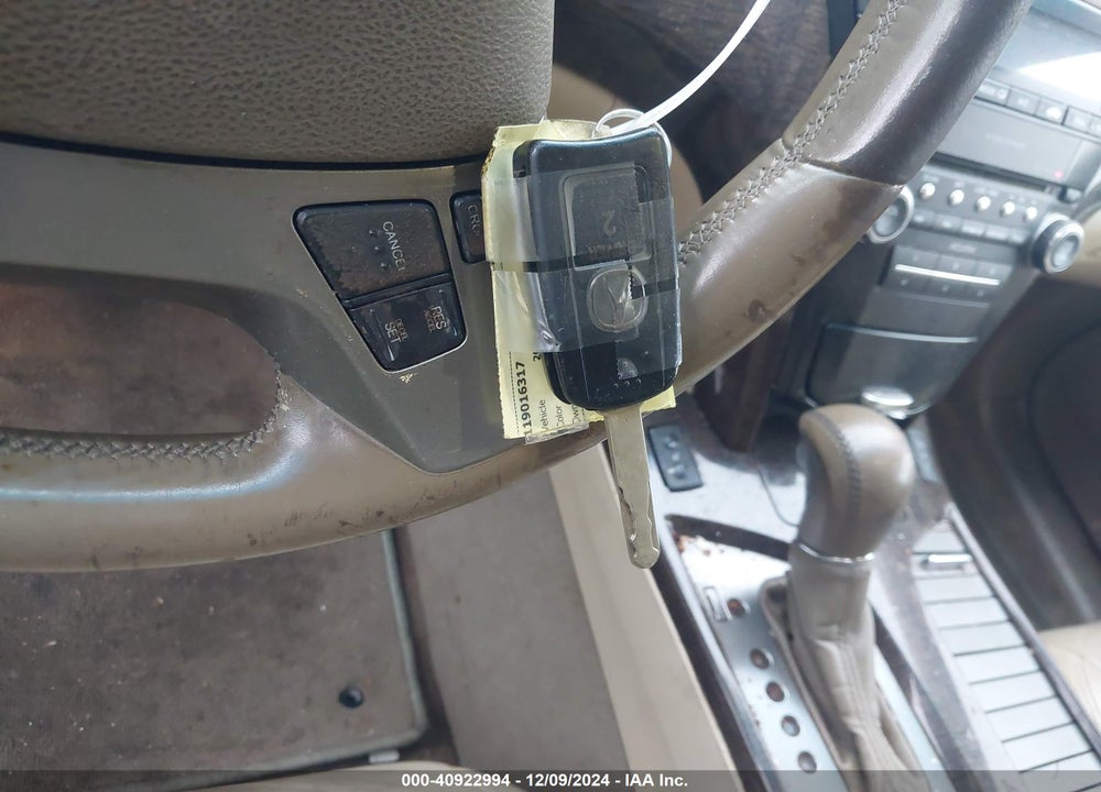 2011 ACURA MDX VIN: 2HNYD2H23BH522882