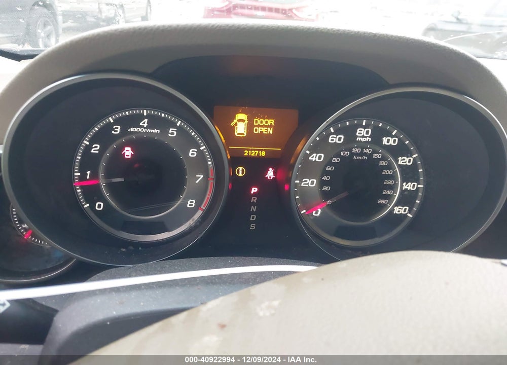2011 ACURA MDX VIN: 2HNYD2H23BH522882