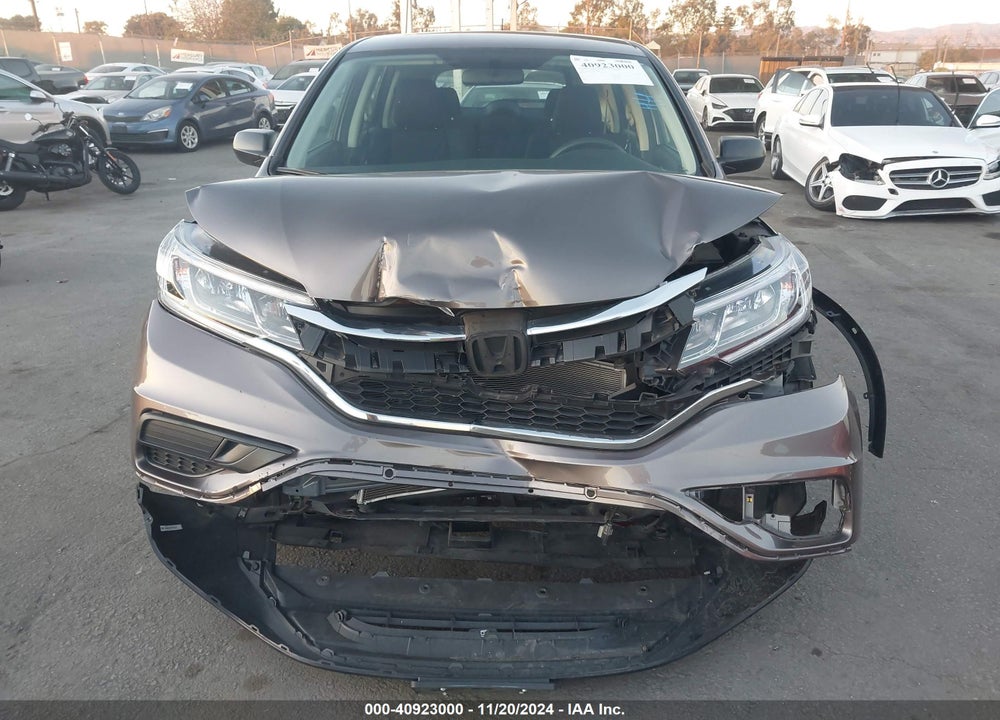 2015 HONDA CR-V LX VIN: 3CZRM3H3XFG700070