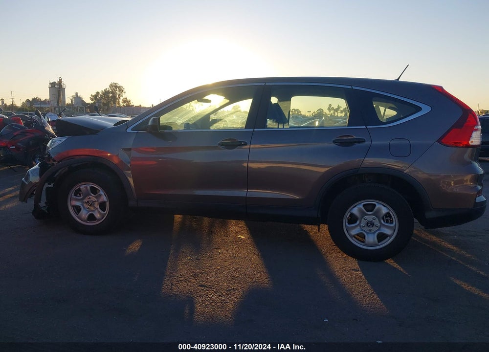 2015 HONDA CR-V LX VIN: 3CZRM3H3XFG700070