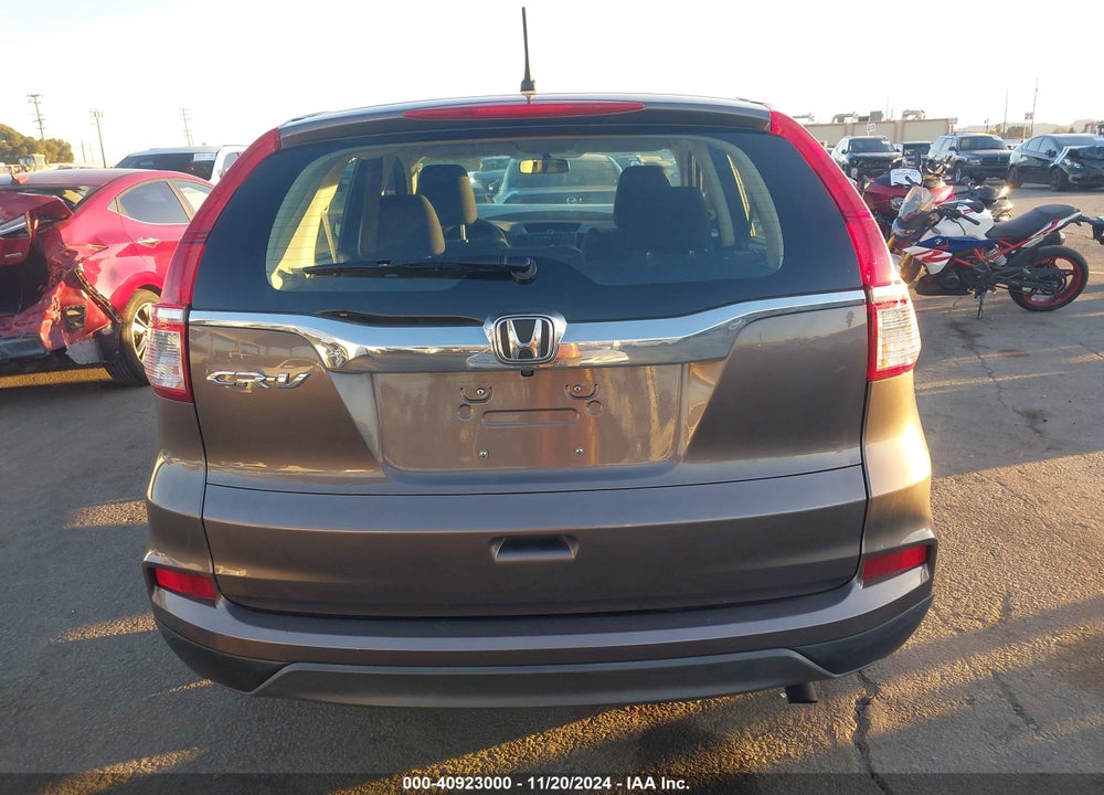 2015 HONDA CR-V LX VIN: 3CZRM3H3XFG700070