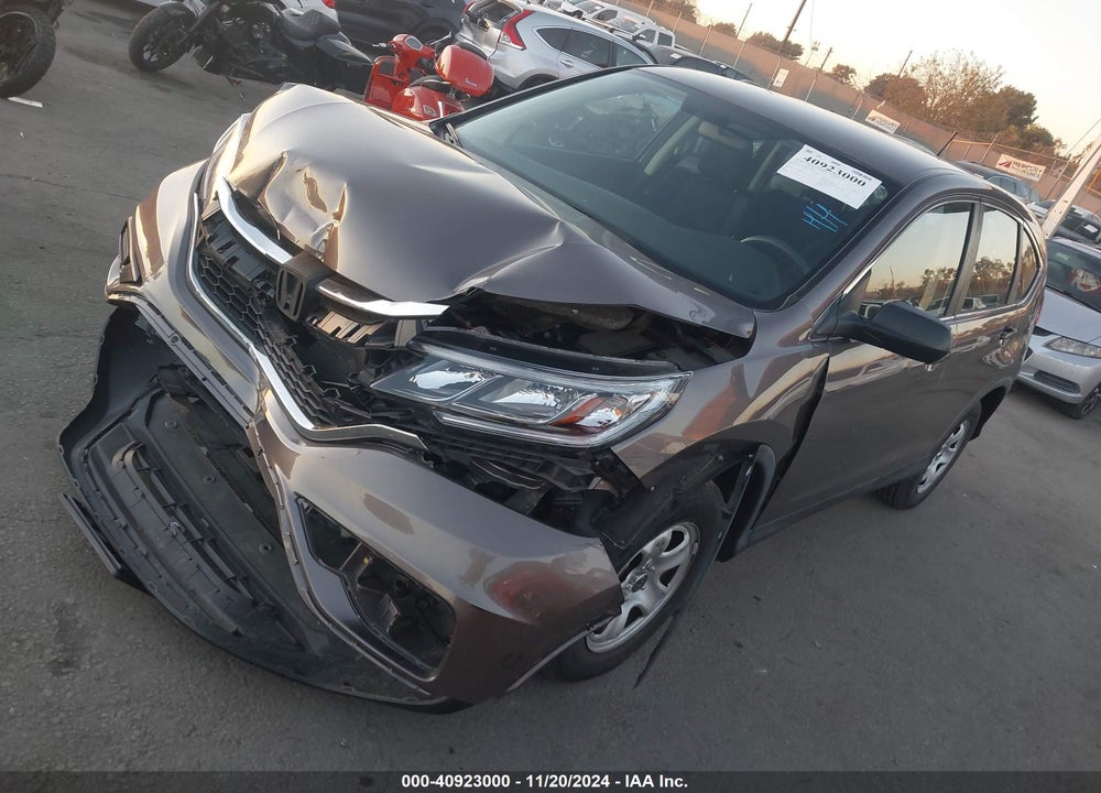 2015 HONDA CR-V LX VIN: 3CZRM3H3XFG700070