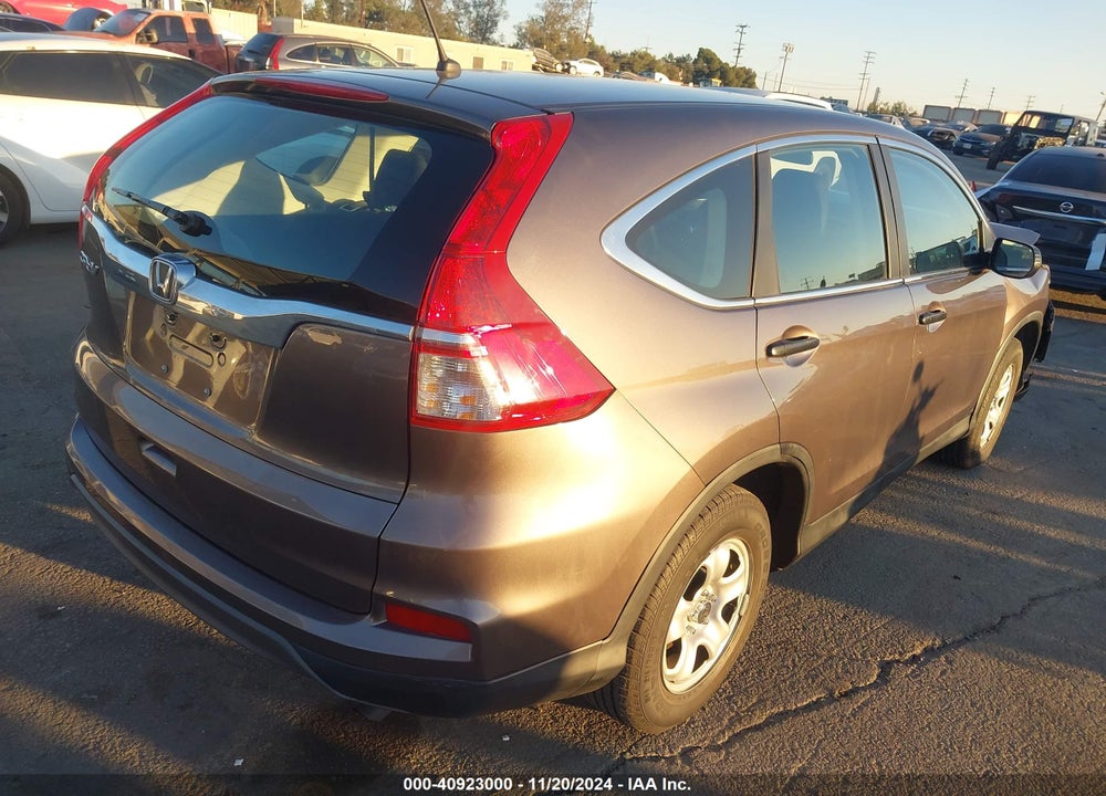 2015 HONDA CR-V LX VIN: 3CZRM3H3XFG700070