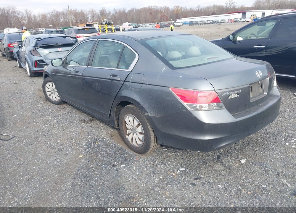 2009 HONDA ACCORD 2.4 LX VIN: 1HGCP26319A164999