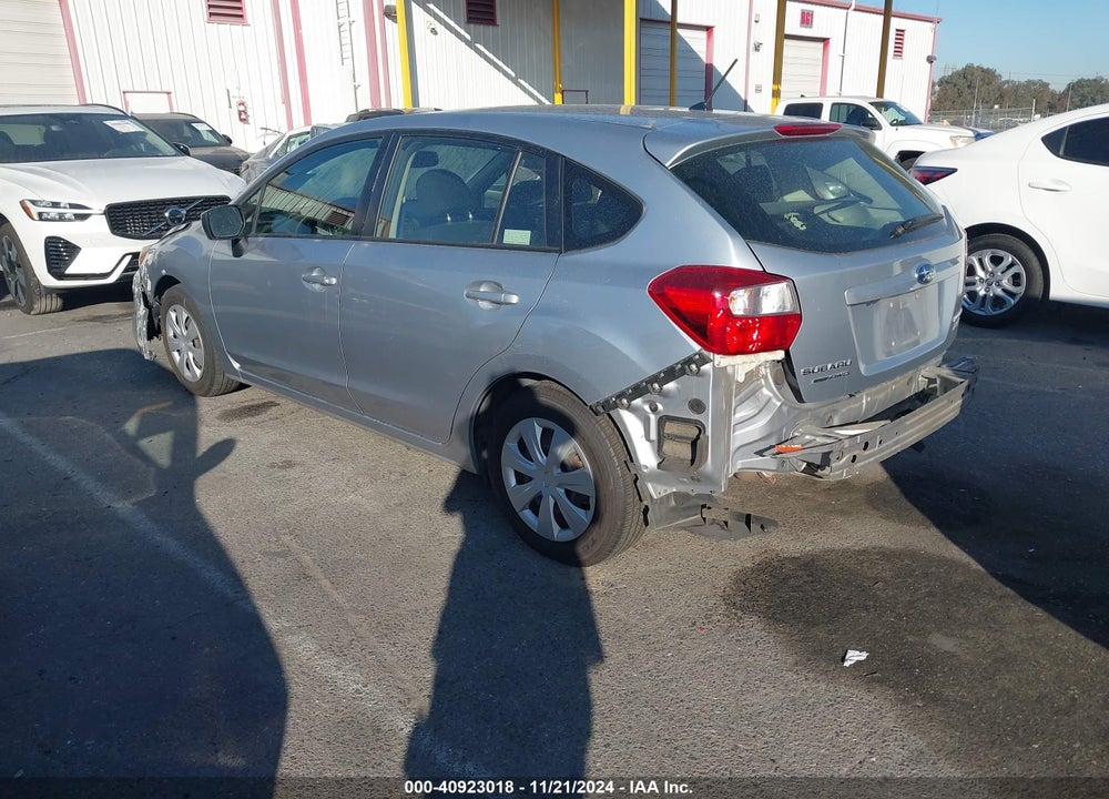 2015 SUBARU IMPREZA 2.0I VIN: JF1GPAA63FH302790