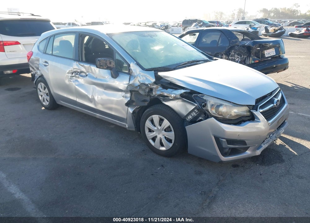 2015 SUBARU IMPREZA 2.0I VIN: JF1GPAA63FH302790