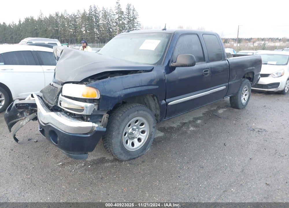 2005 GMC SIERRA 1500 SLT VIN: 1GTEK19Z05Z199982