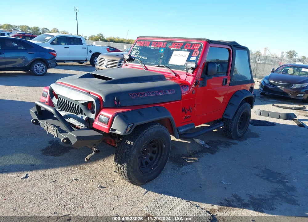 2006 JEEP WRANGLER SE VIN: 1J4FA291X6P740499