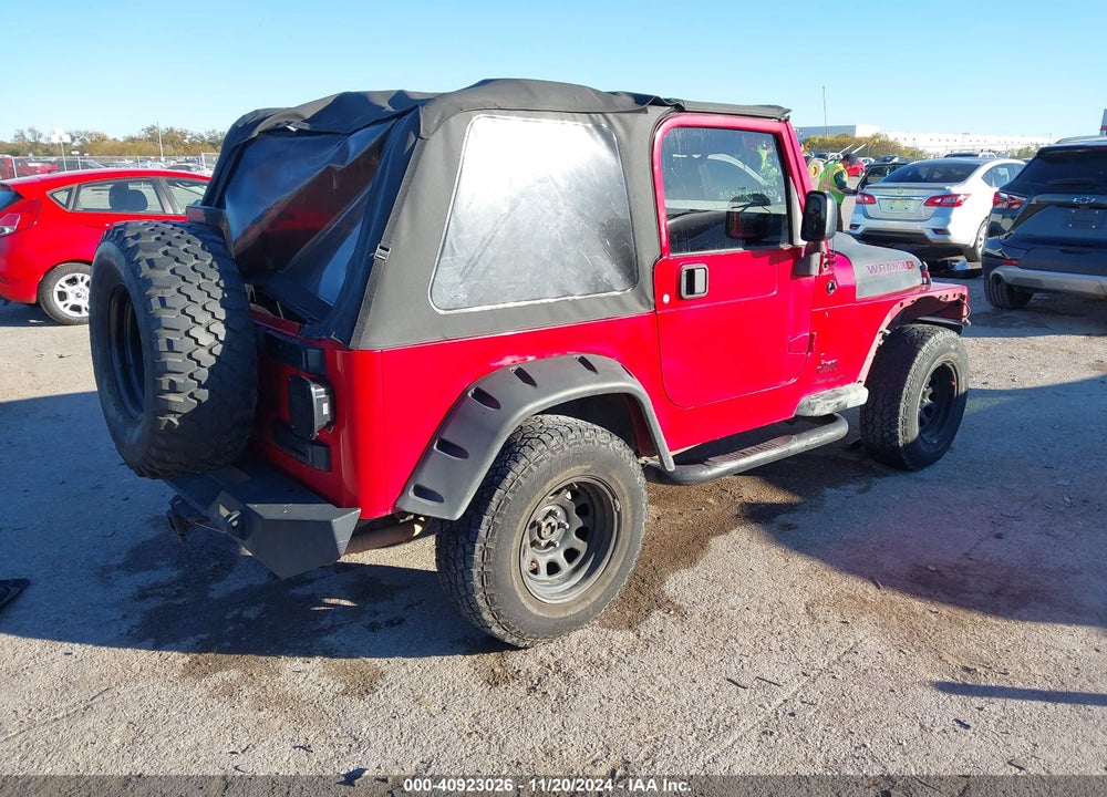 2006 JEEP WRANGLER SE VIN: 1J4FA291X6P740499