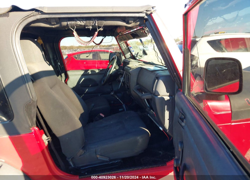 2006 JEEP WRANGLER SE VIN: 1J4FA291X6P740499