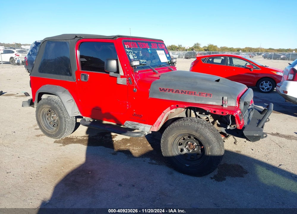2006 JEEP WRANGLER SE VIN: 1J4FA291X6P740499