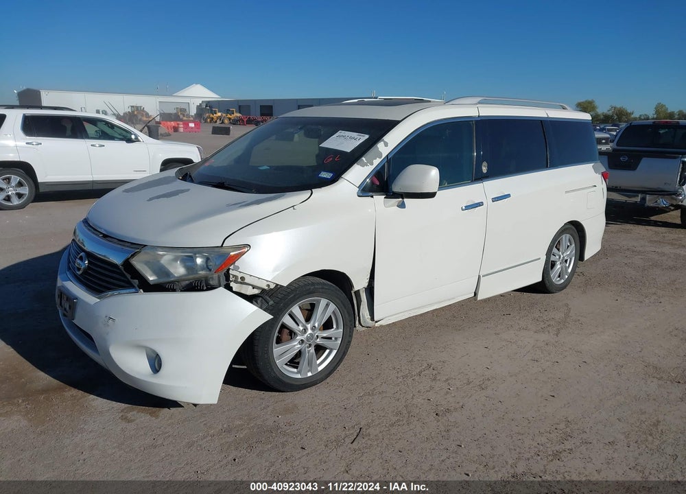 2011 NISSAN QUEST SL VIN: JN8AE2KP4B9007662