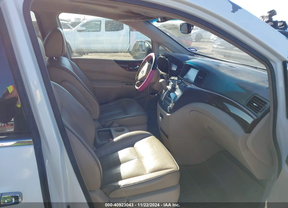 2011 NISSAN QUEST SL VIN: JN8AE2KP4B9007662