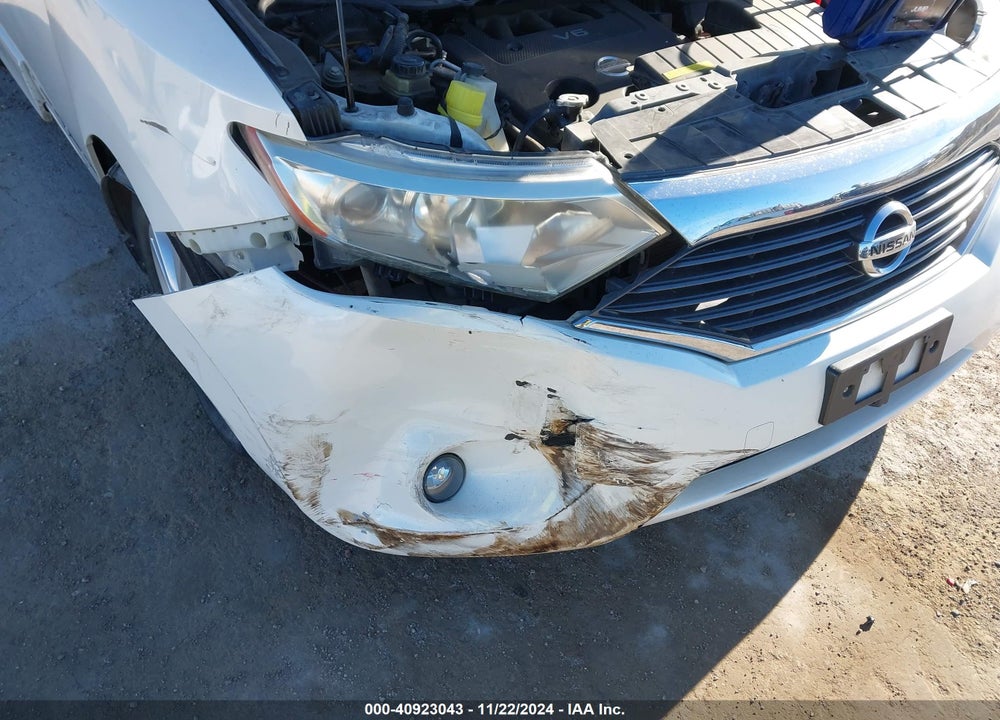 2011 NISSAN QUEST SL VIN: JN8AE2KP4B9007662
