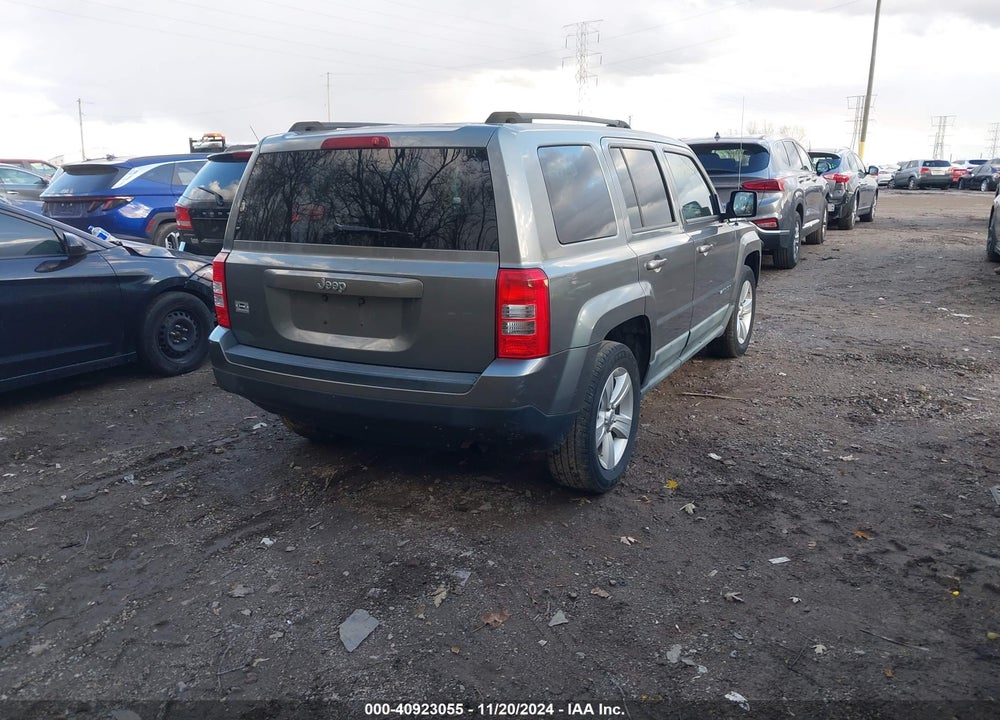 2012 JEEP PATRIOT SPORT VIN: 1C4NJPBB4CD509063