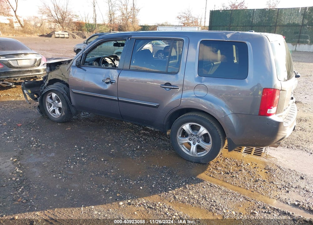 2014 HONDA PILOT EX-L VIN: 5FNYF4H50EB008309