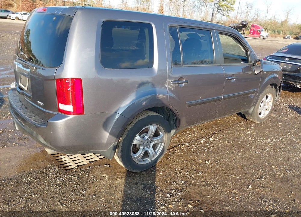 2014 HONDA PILOT EX-L VIN: 5FNYF4H50EB008309
