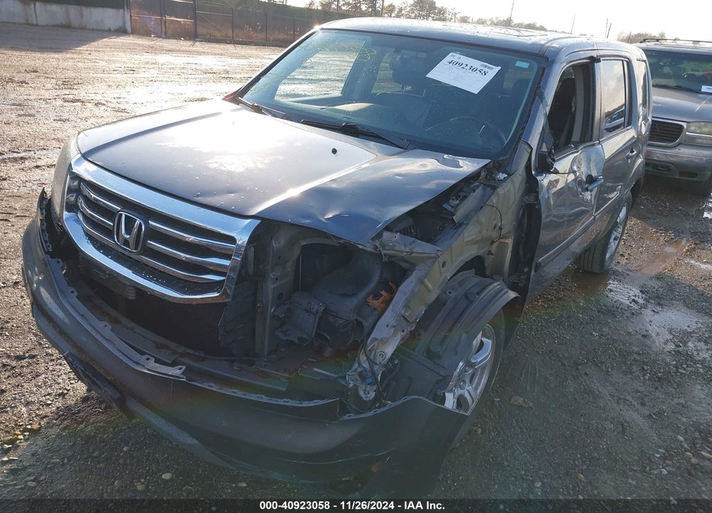 2014 HONDA PILOT EX-L VIN: 5FNYF4H50EB008309