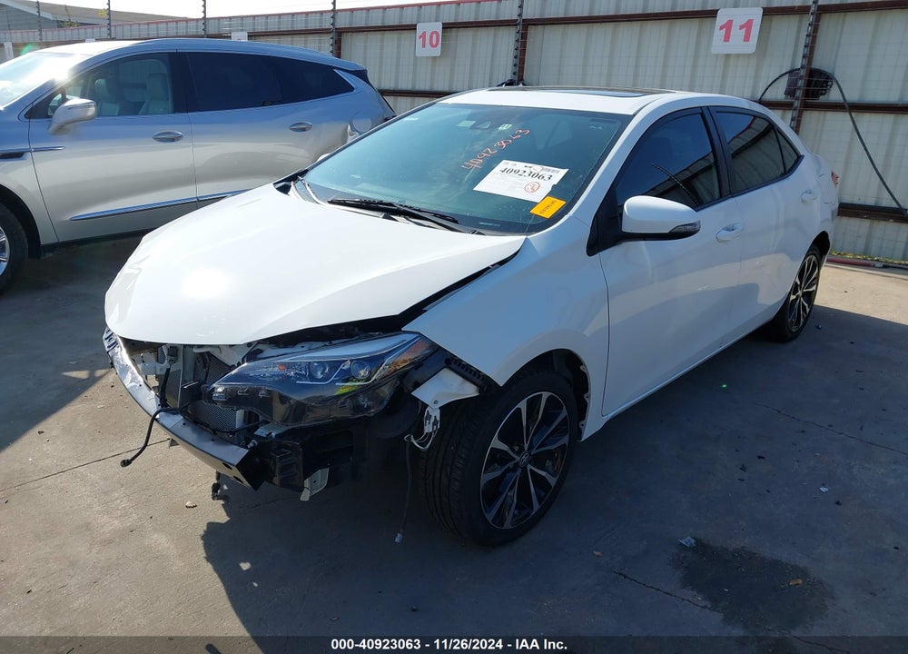 2018 TOYOTA COROLLA L/LE/XLE/SE/XSE VIN: 5YFBURHE4JP823667