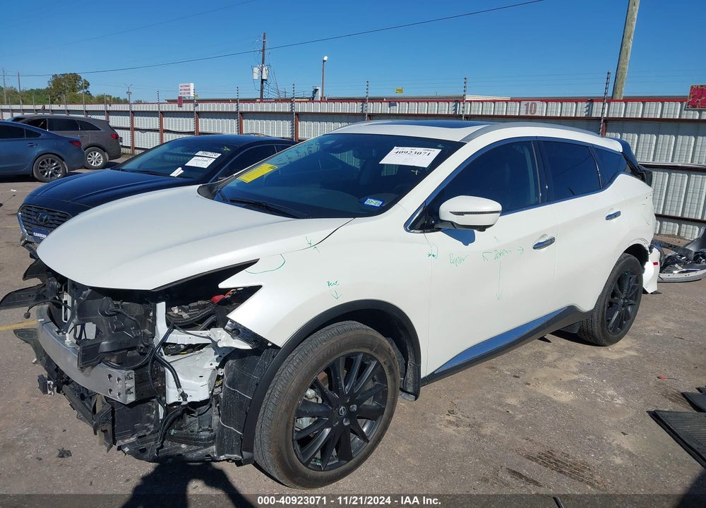 2023 NISSAN MURANO PLATINUM FWD VIN: 5N1AZ2DJ6PC118700