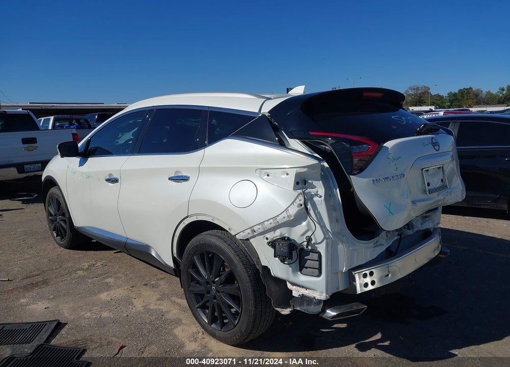 2023 NISSAN MURANO PLATINUM FWD VIN: 5N1AZ2DJ6PC118700
