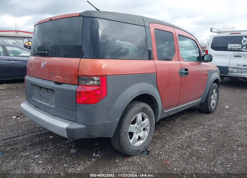 2003 HONDA ELEMENT EX VIN: 5J6YH18593L013036