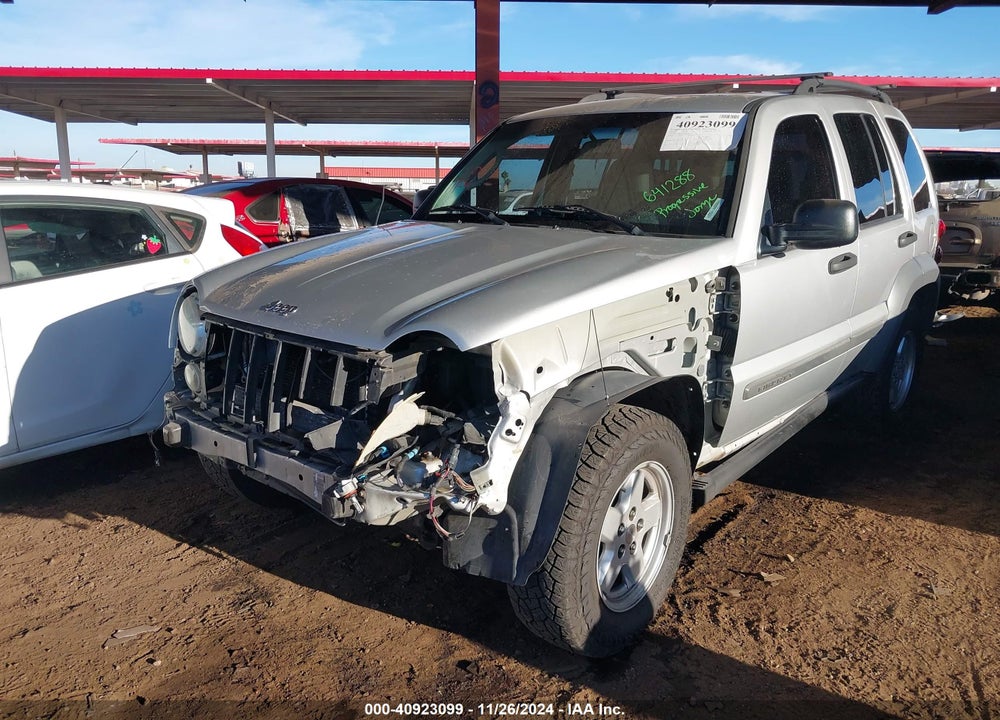 2005 JEEP LIBERTY SPORT VIN: 1J4GL48KX5W592198