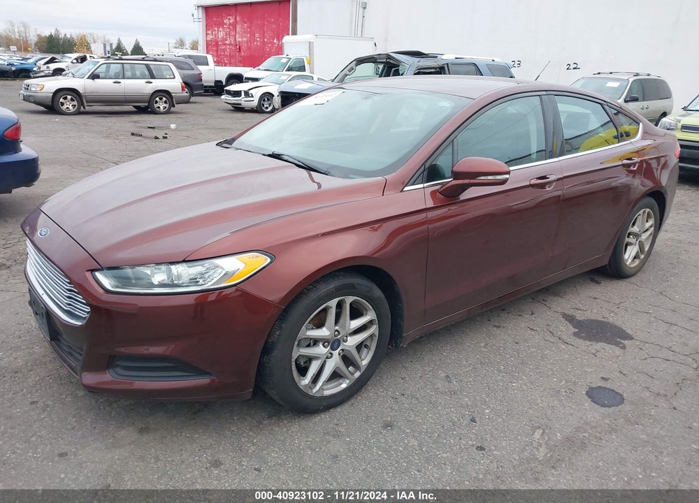 2016 FORD FUSION SE VIN: 3FA6P0H7XGR358083
