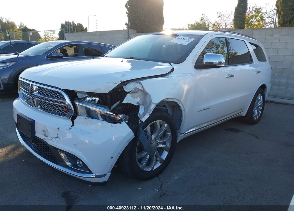 2018 DODGE DURANGO CITADEL RWD VIN: 1C4SDHET5JC201312