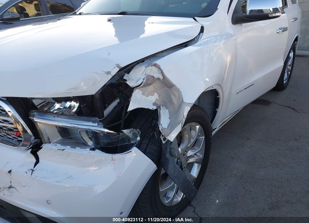 2018 DODGE DURANGO CITADEL RWD VIN: 1C4SDHET5JC201312