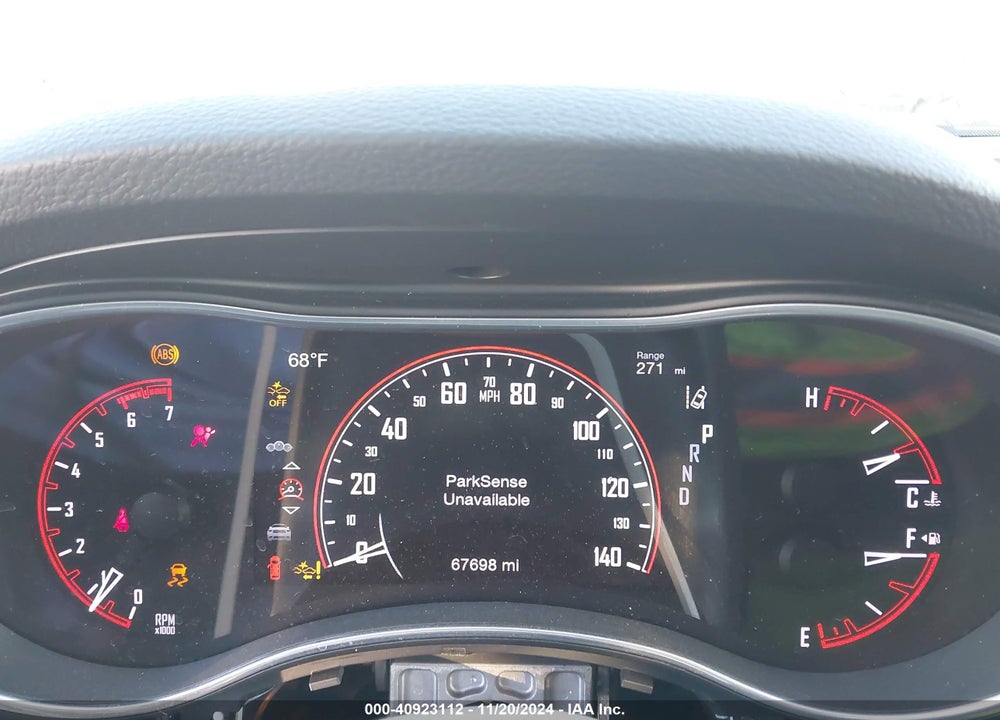 2018 DODGE DURANGO CITADEL RWD VIN: 1C4SDHET5JC201312