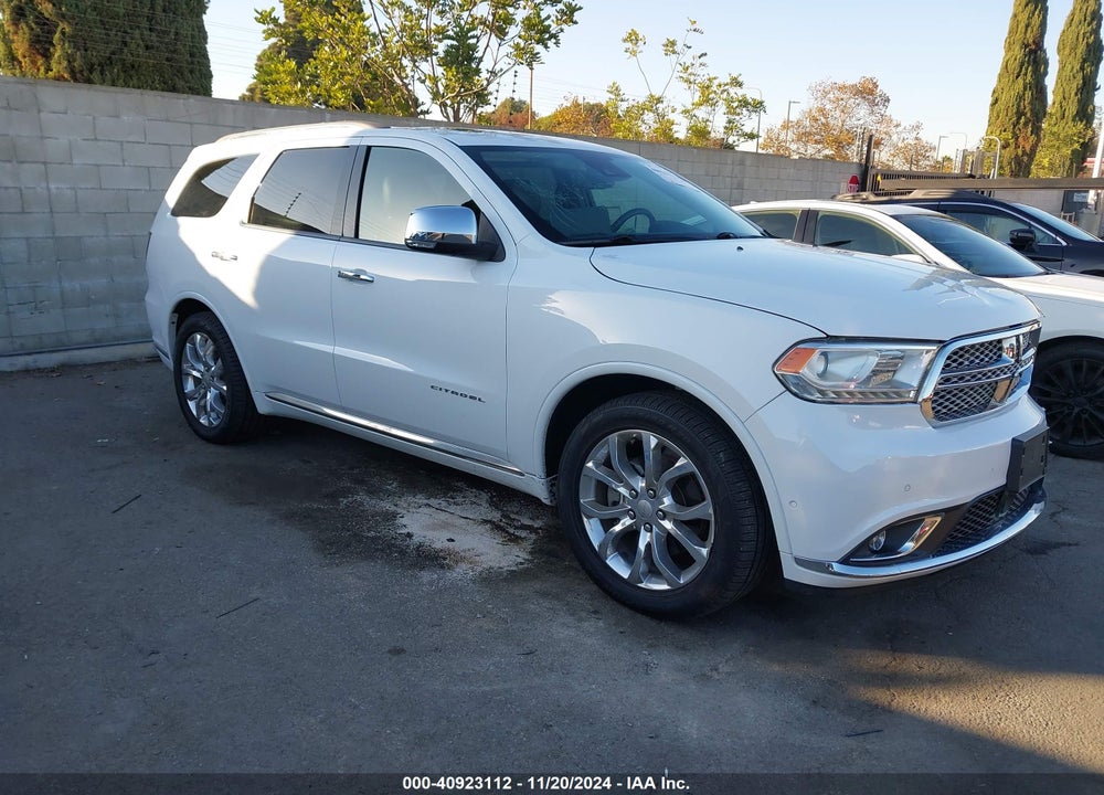2018 DODGE DURANGO CITADEL RWD VIN: 1C4SDHET5JC201312