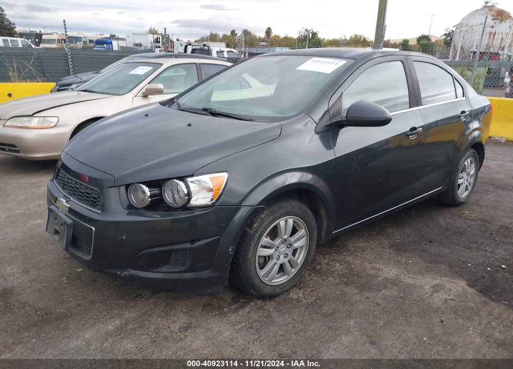 2014 CHEVROLET SONIC LT AUTO VIN: 1G1JC5SH6E4154538