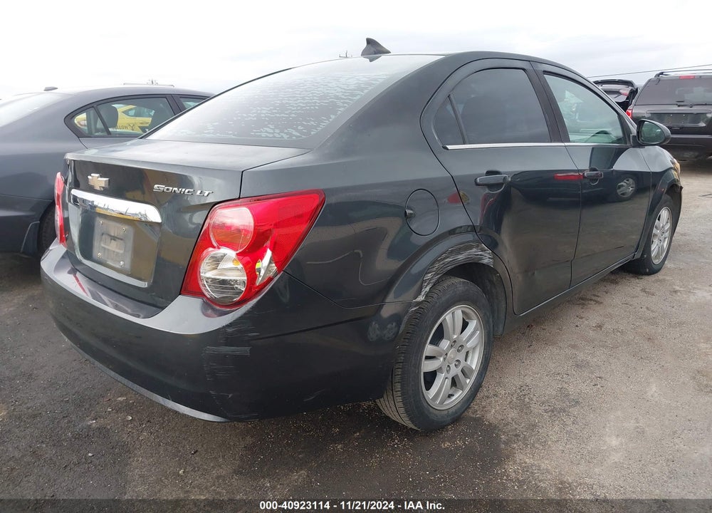 2014 CHEVROLET SONIC LT AUTO VIN: 1G1JC5SH6E4154538