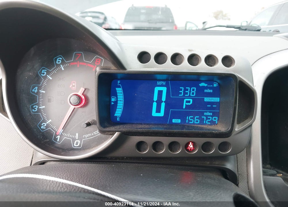 2014 CHEVROLET SONIC LT AUTO VIN: 1G1JC5SH6E4154538
