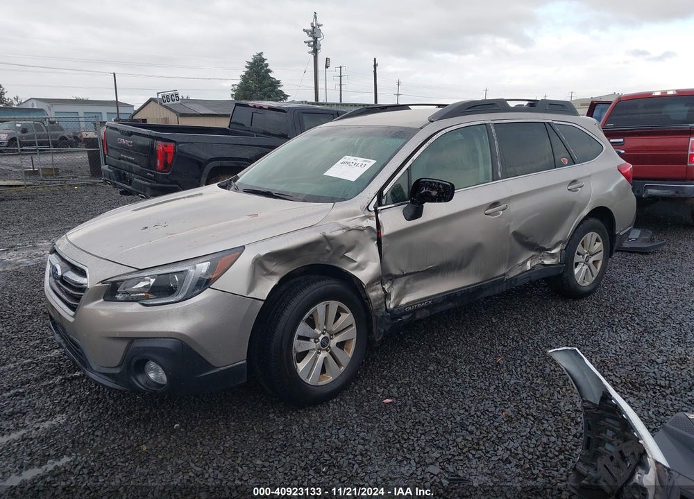 2018 SUBARU OUTBACK 2.5I PREMIUM VIN: 4S4BSACC1J3329607