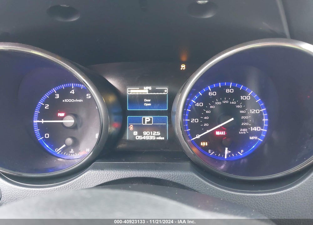 2018 SUBARU OUTBACK 2.5I PREMIUM VIN: 4S4BSACC1J3329607