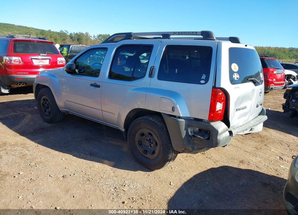 2009 NISSAN XTERRA X VIN: 5N1AN08U59C515564