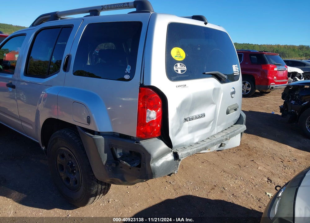2009 NISSAN XTERRA X VIN: 5N1AN08U59C515564