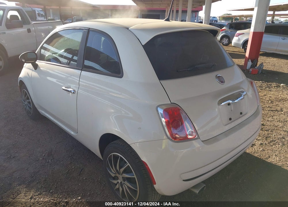 2013 FIAT 500 POP VIN: 3C3CFFAR6DT726602
