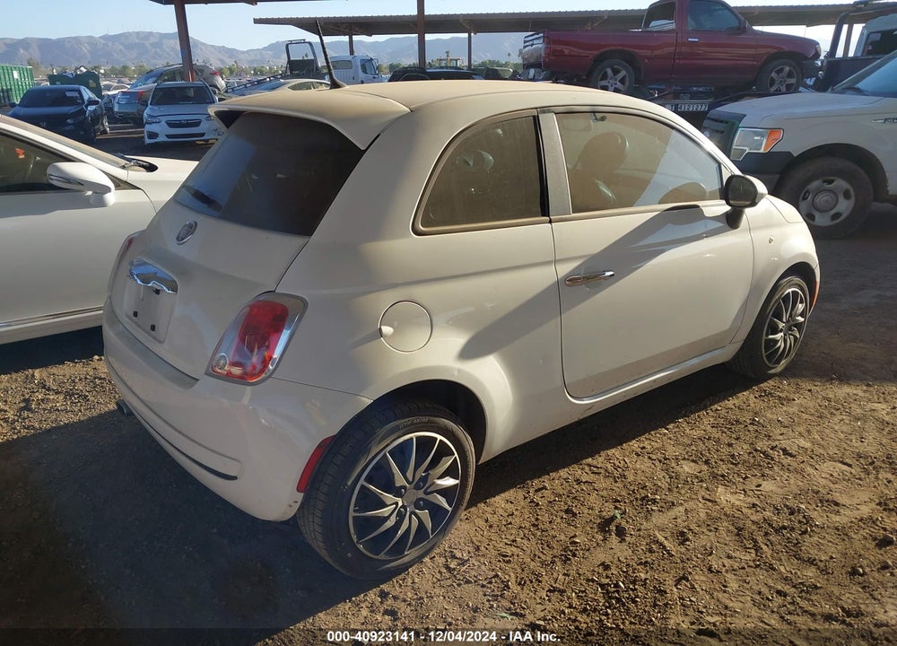 2013 FIAT 500 POP VIN: 3C3CFFAR6DT726602