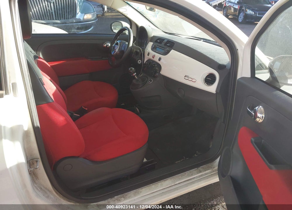2013 FIAT 500 POP VIN: 3C3CFFAR6DT726602