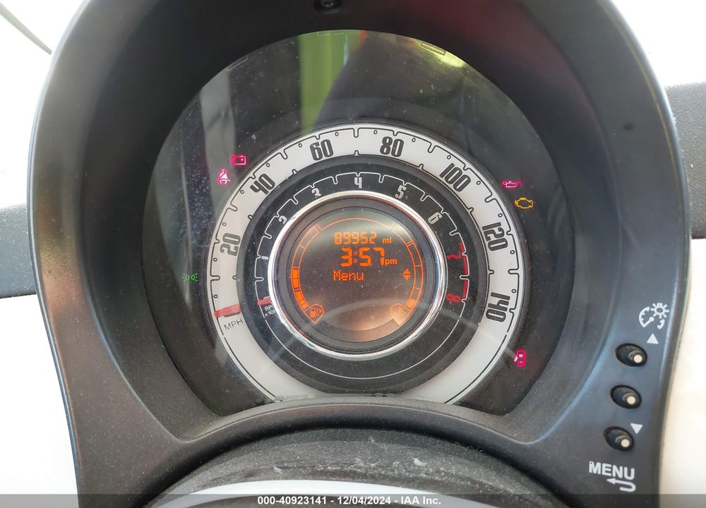 2013 FIAT 500 POP VIN: 3C3CFFAR6DT726602