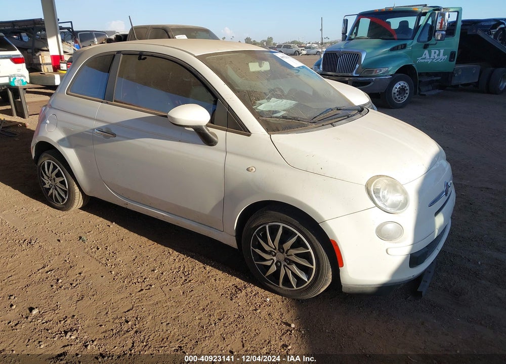 2013 FIAT 500 POP VIN: 3C3CFFAR6DT726602