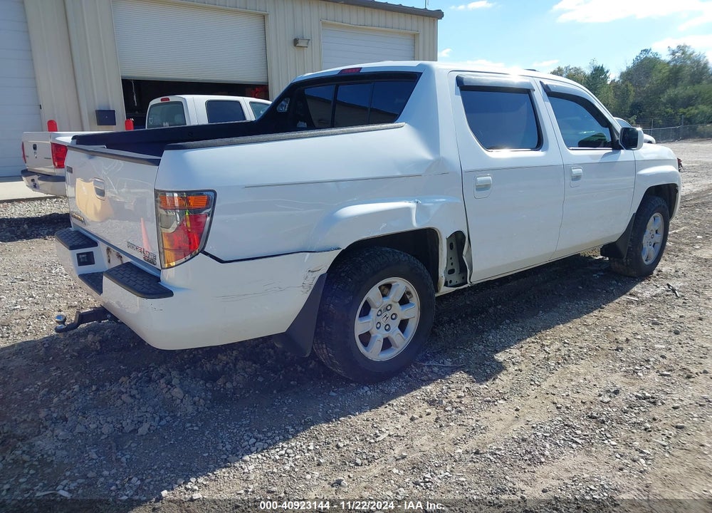 2007 HONDA RIDGELINE RTL VIN: 2HJYK165X7H520956