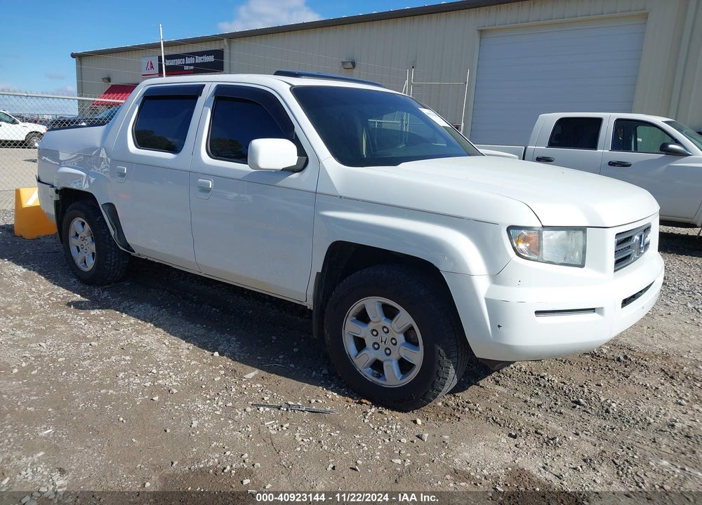 2007 HONDA RIDGELINE RTL VIN: 2HJYK165X7H520956